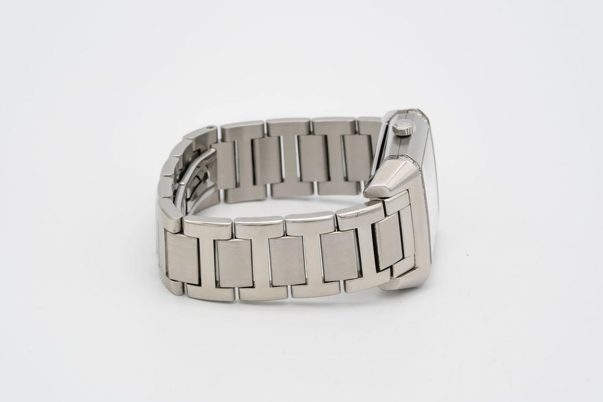Jaeger-LeCoultre Reverso Squadra Duetto 235.8.76 Factory Diamonds Stainless Steel Automatic