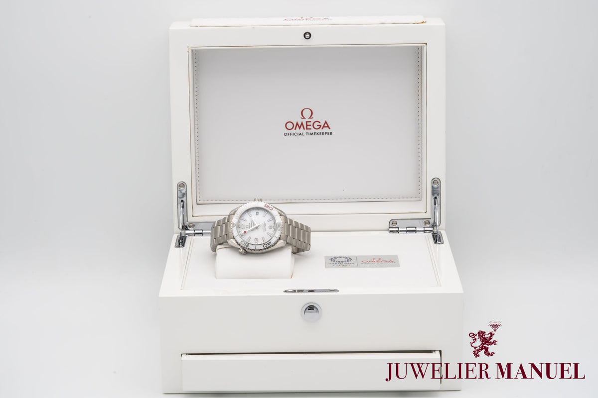 Omega Seamaster Planet Ocean 600M "Tokyo 2020" Limited Edition Full Set 39.5mm