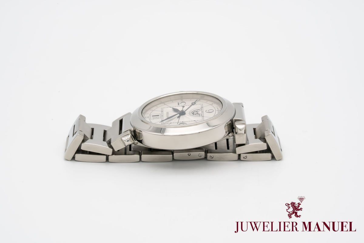 Cartier Pasha W31093M7 Night & Day Stainless Steel Automatic 42mm