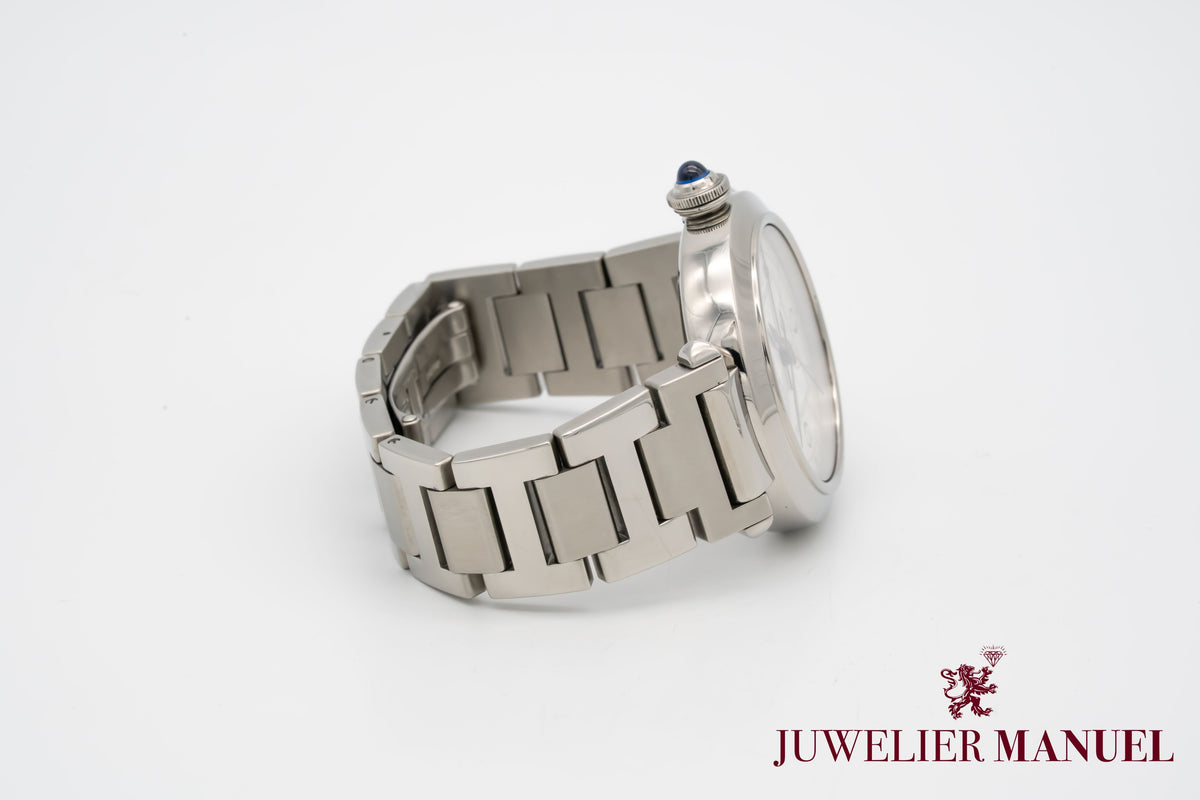 Cartier Pasha W31093M7 Night & Day Stainless Steel Automatic 42mm