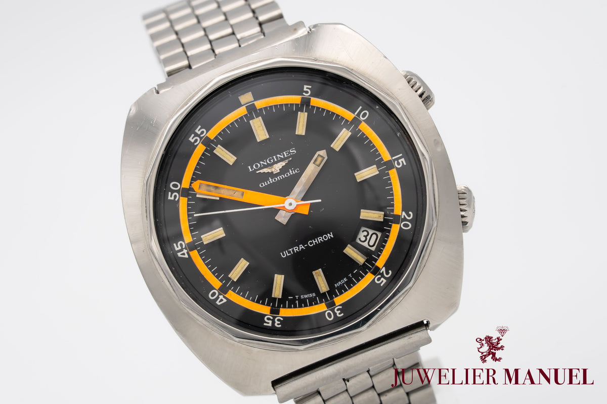 Longines Ultra-Chron 8221 Super Diver Stainless Steel Automatic 43mm