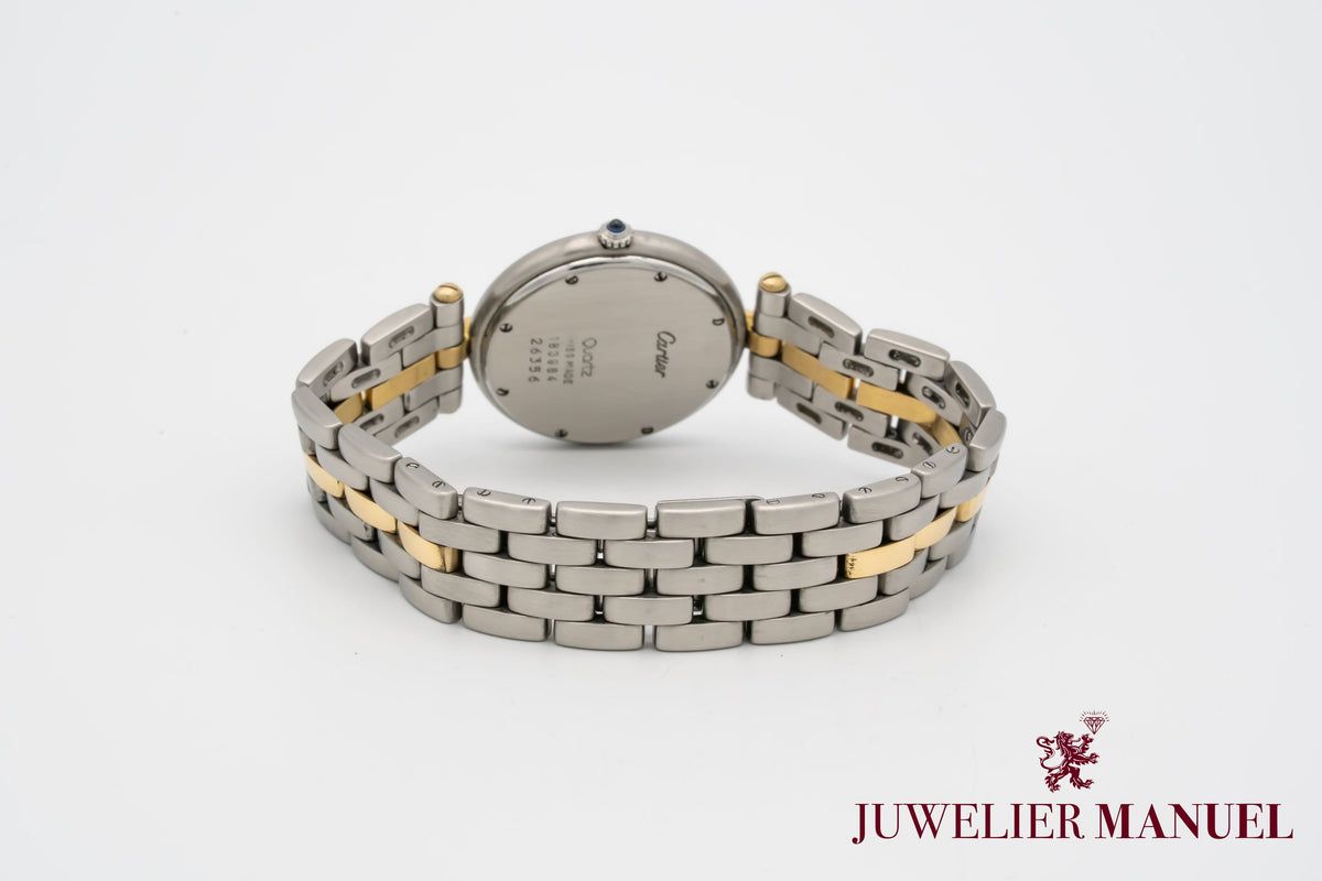 Cartier Cougar Panthere Ronde Medium 30mm 183964 Stahl Gelbgold 750