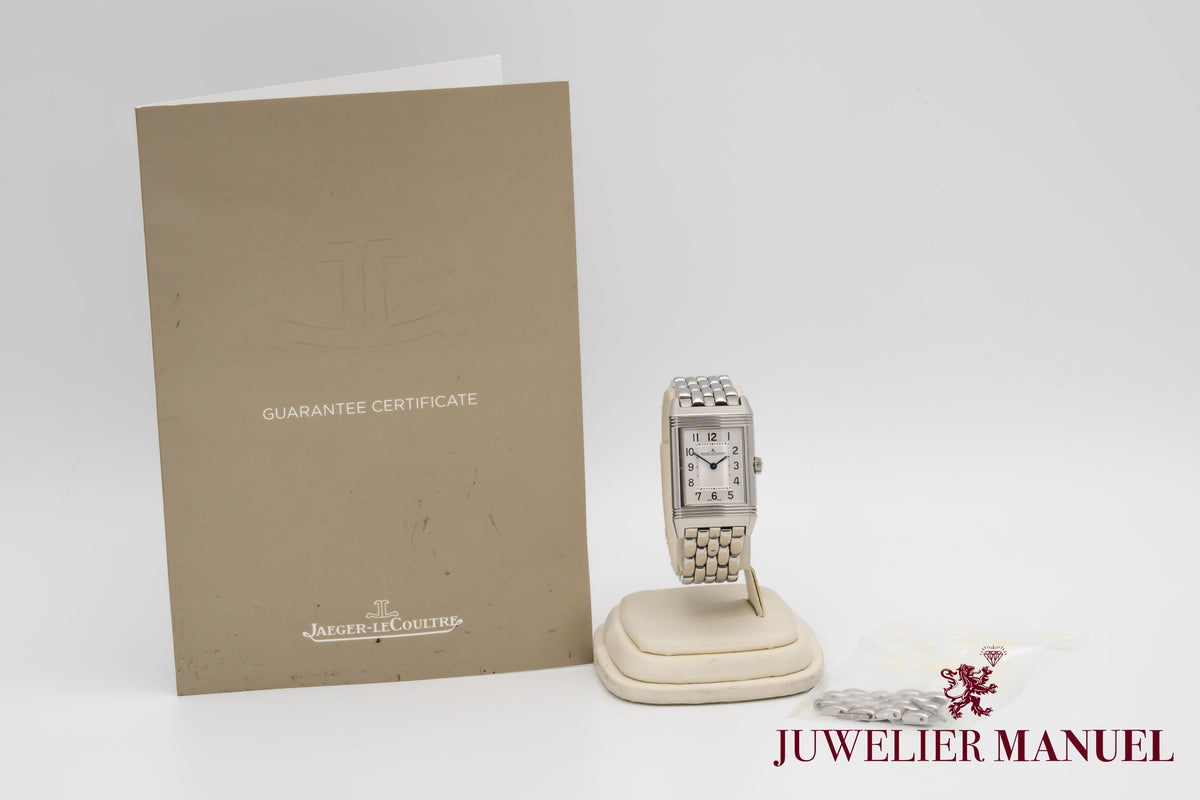 Jaeger-LeCoultre Reverso Classic Small Q2618430 Lady Stainless Steel Papers 21mm
