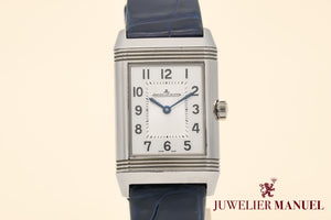 Jaeger-LeCoultre Reverso Classic Medium Duetto Q2588422 Factory Diamonds Stainless Steel Manual Winding