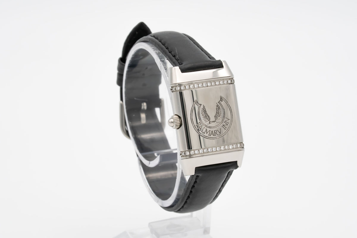 Jaeger-LeCoultre Reverso Lady 265.8.08 Factory Diamonds Stainless Steel