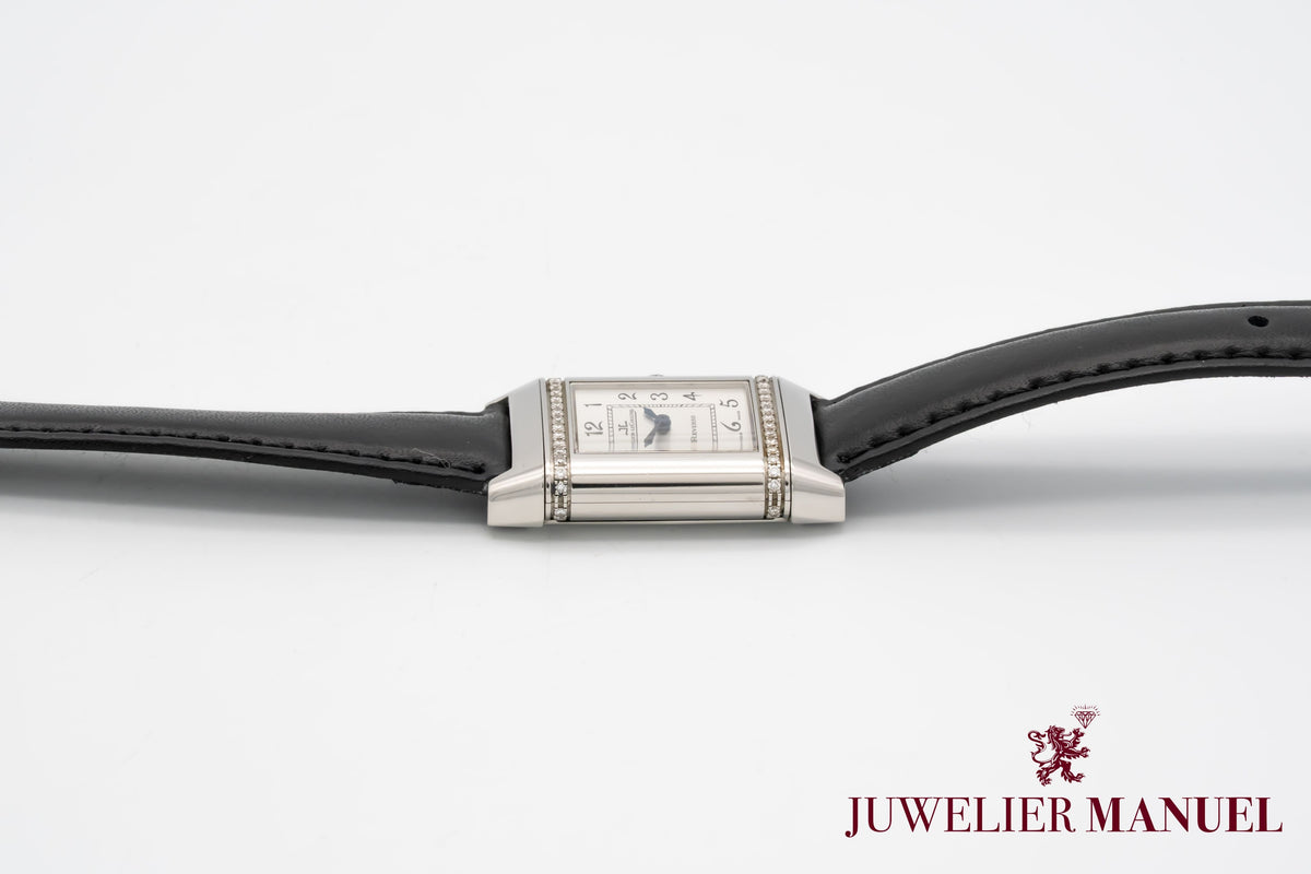 Jaeger-LeCoultre Reverso Lady 265.8.08 Factory Diamonds Stainless Steel