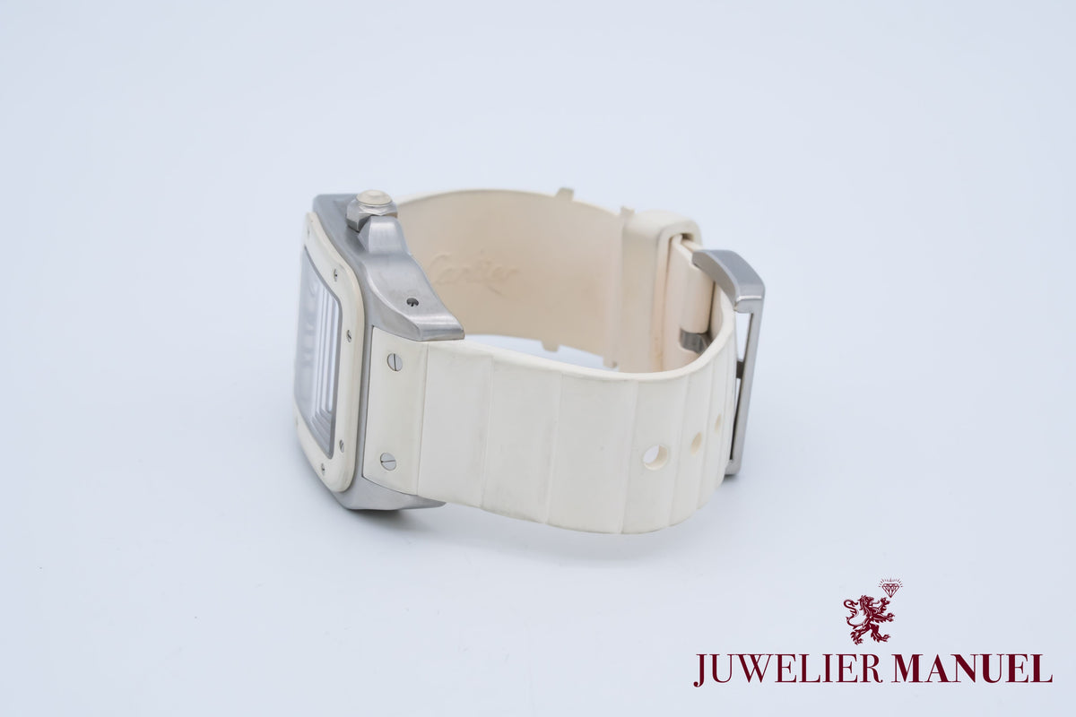 Cartier Santos 100 2878 Stahl Automatik Papers