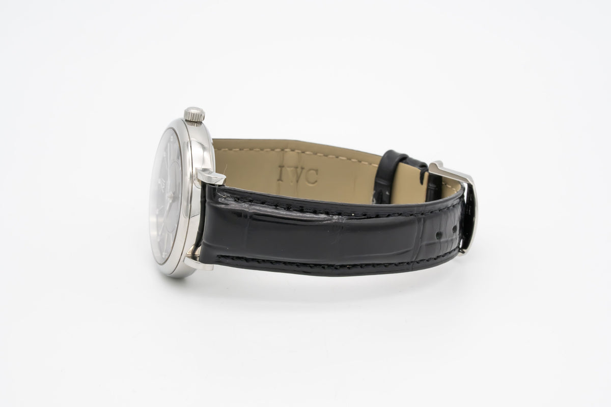 IWC Portofino Automatic IW458110 Diamond Dial Stahl Automatik 37mm