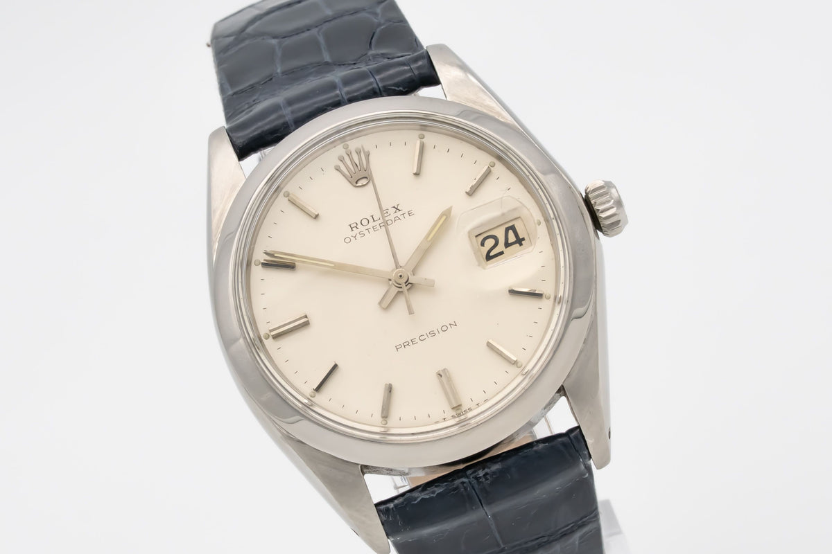 Rolex Oysterdate Precision Oyster Date 6694 Stainless Steel Manual Winding 34mm
