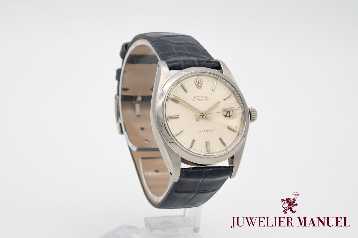 Rolex Oysterdate Precision Oyster Date 6694 Stainless Steel Manual Winding 34mm