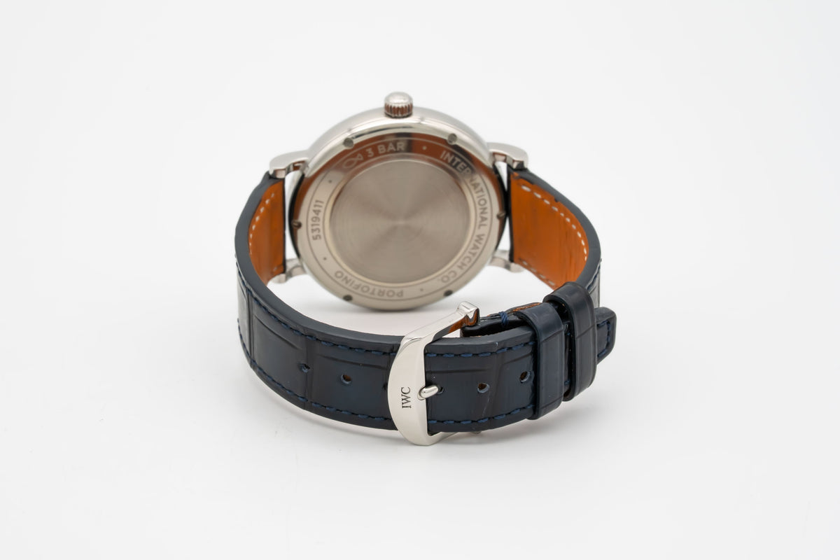 IWC Portofino Automatic IW458110 Diamond Dial Stahl Automatik 37mm Papers