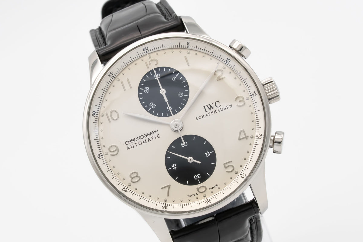 IWC Portugieser Chronograph Portuguese Chronograph IW371445 Special Edition Panda Stahl Automatik 41mm