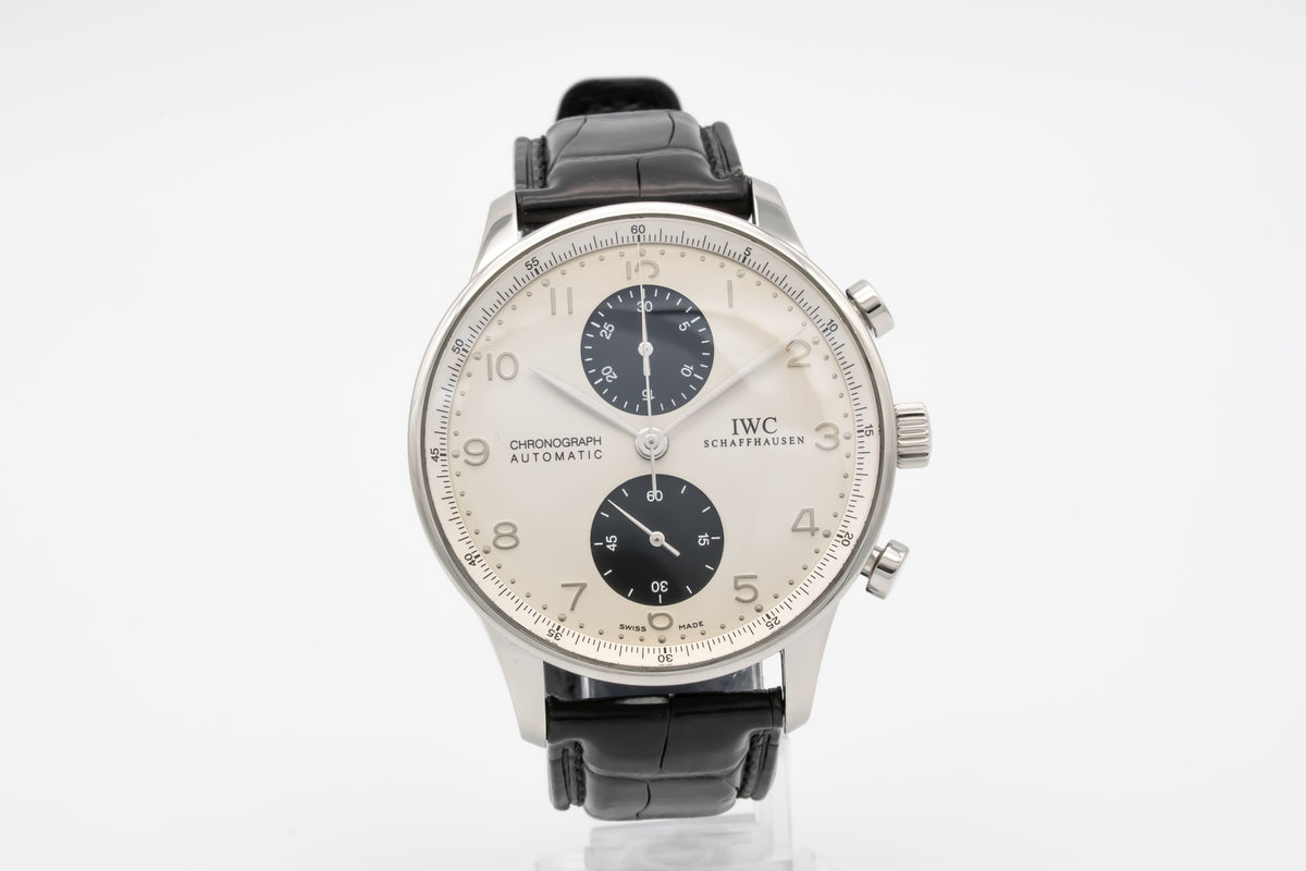 IWC Portugieser Chronograph Portuguese Chronograph IW371445 Special Edition Panda Stahl Automatik 41mm