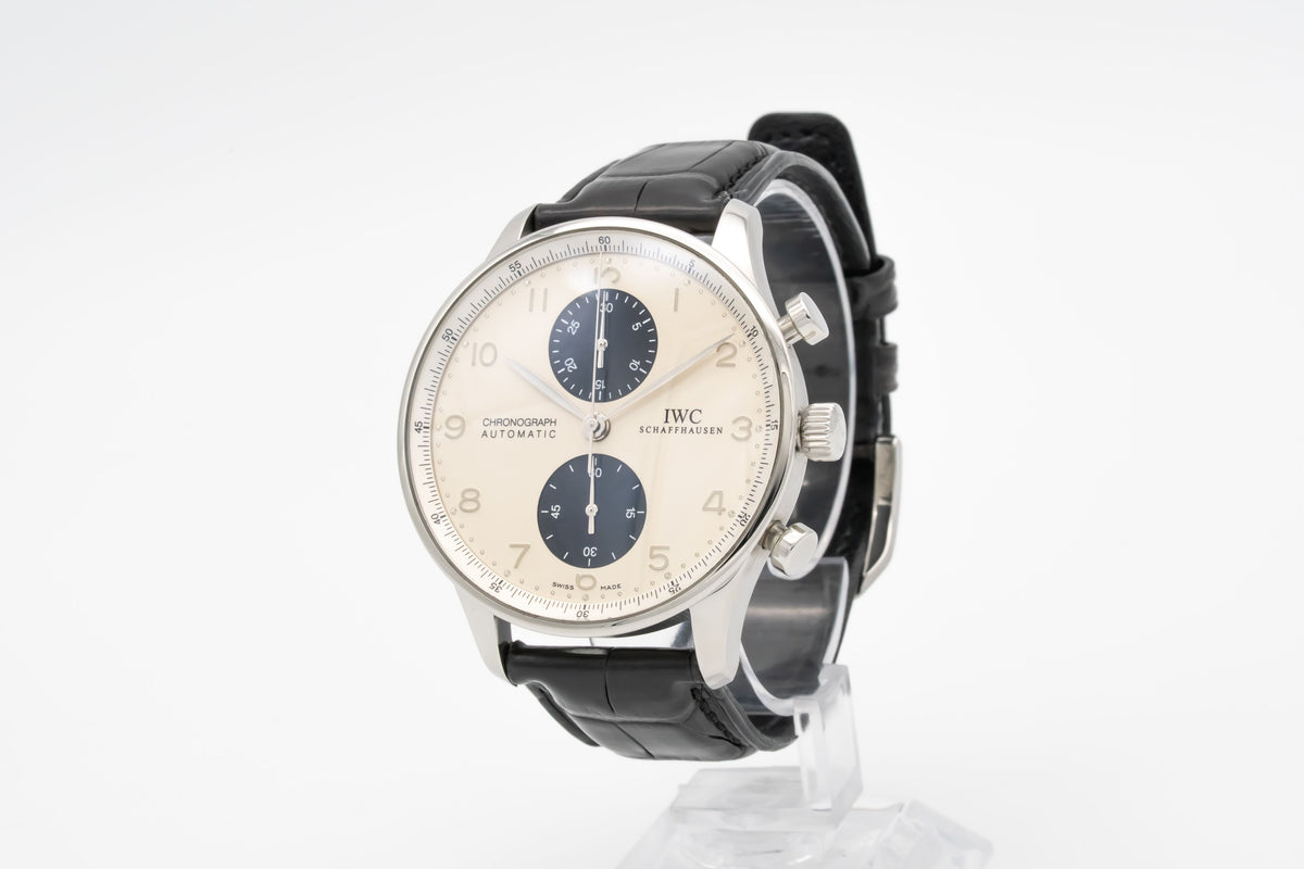 IWC Portugieser Chronograph Portuguese Chronograph IW371445 Special Edition Panda Stahl Automatik 41mm