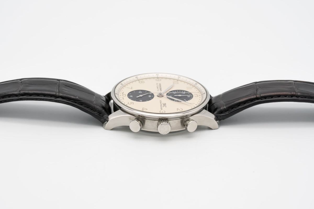 IWC Portugieser Chronograph Portuguese Chronograph IW371445 Special Edition Panda Stahl Automatik 41mm
