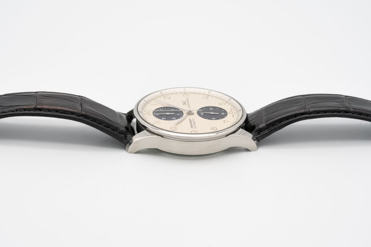 IWC Portugieser Chronograph Portuguese Chronograph IW371445 Special Edition Panda Stahl Automatik 41mm