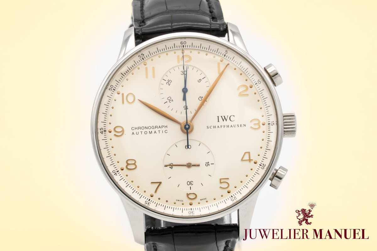IWC Portugieser Chronograph Portuguese Chronograph IW371445 Stahl Automatik 41mm
