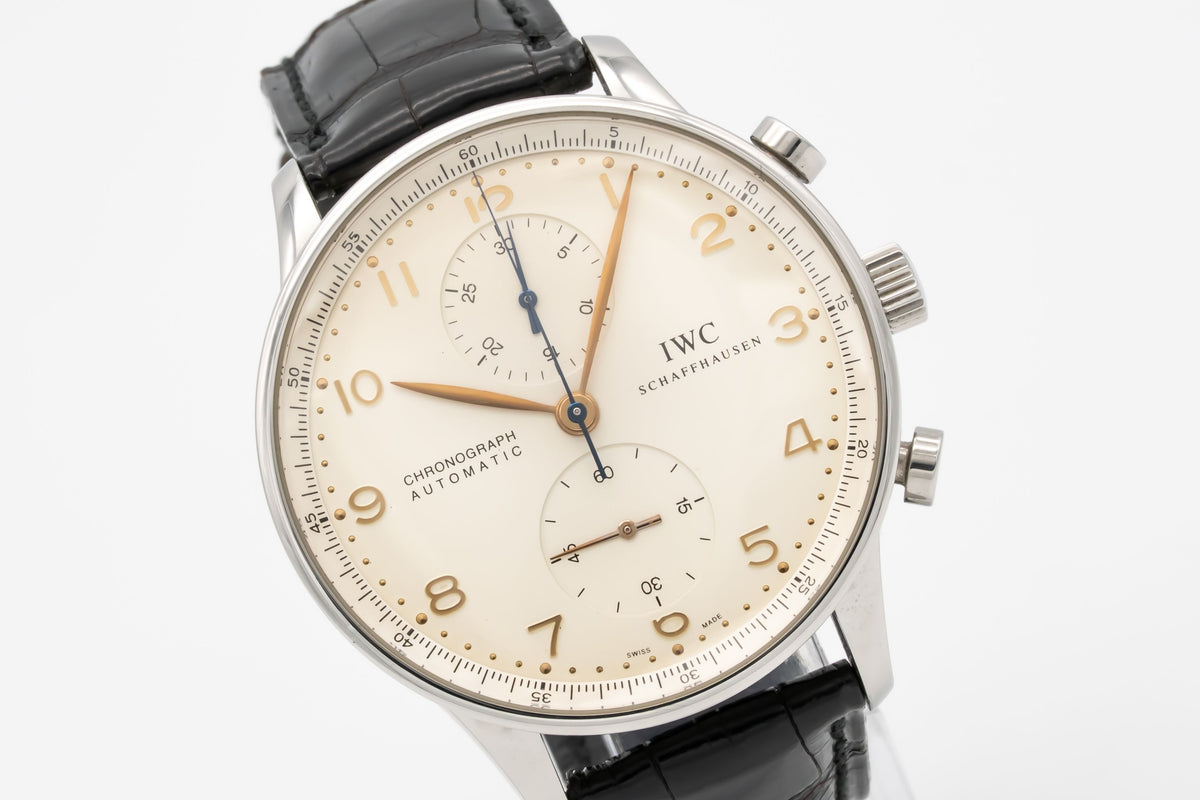 IWC Portugieser Chronograph Portuguese Chronograph IW371445 Stahl Automatik 41mm