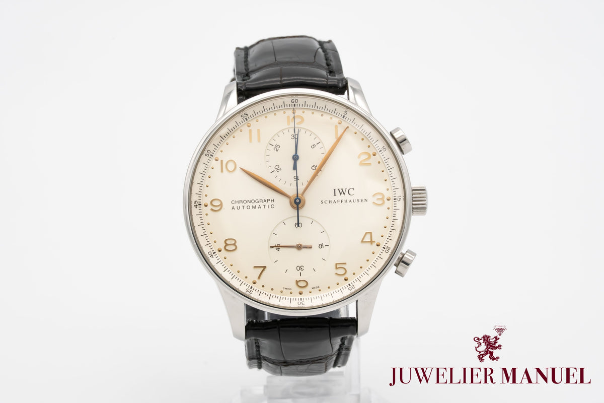 IWC Portugieser Chronograph Portuguese Chronograph IW371445 Stahl Automatik 41mm
