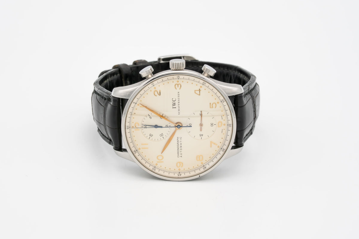 IWC Portugieser Chronograph Portuguese Chronograph IW371445 Stahl Automatik 41mm