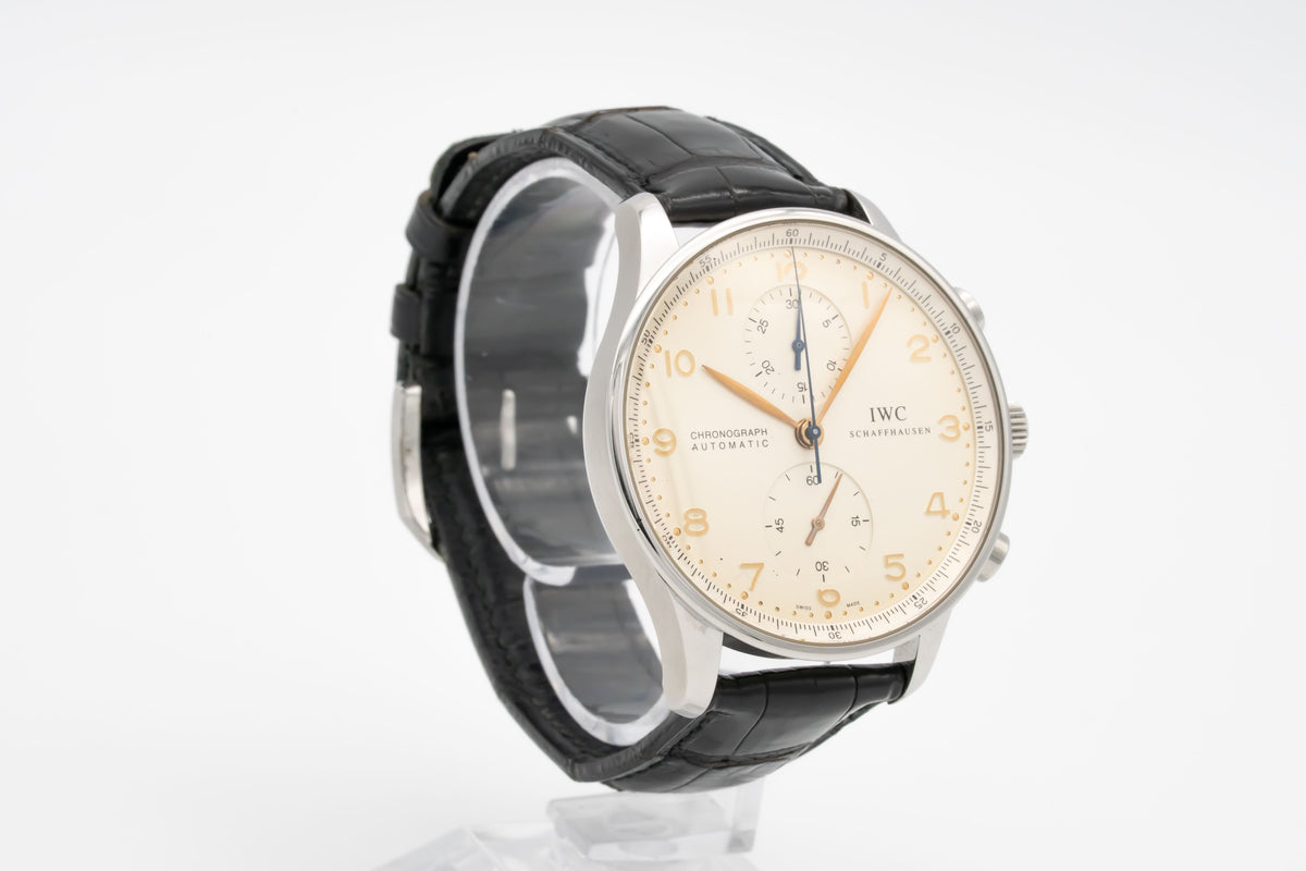 IWC Portugieser Chronograph Portuguese Chronograph IW371445 Stahl Automatik 41mm