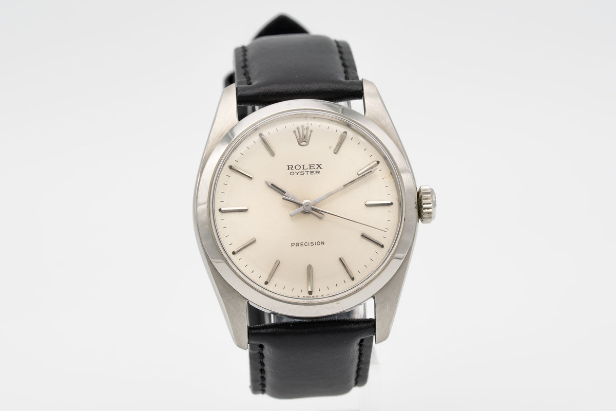 Rolex Oyster Precision 6424 Rare Jumbo Stainless Steel Manual Winding 36mm