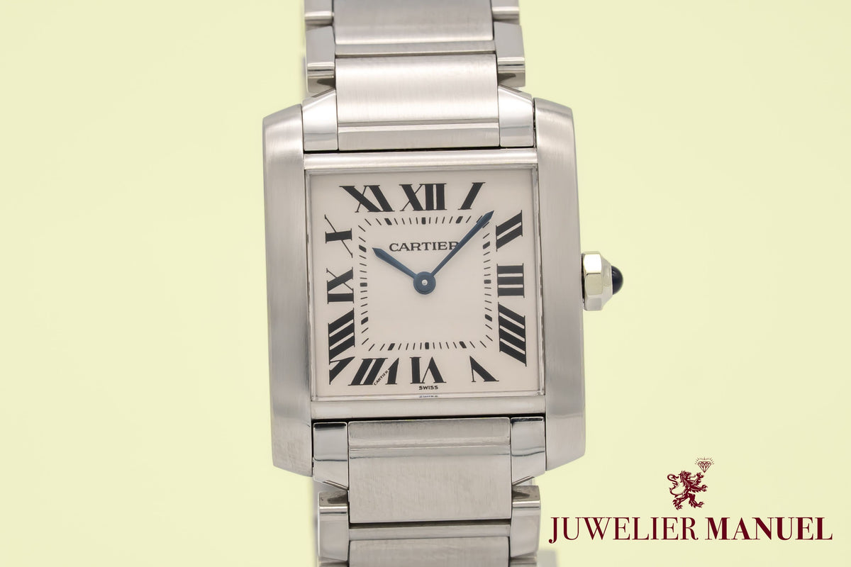 Cartier Tank Française 2301 Medium Stainless Steel