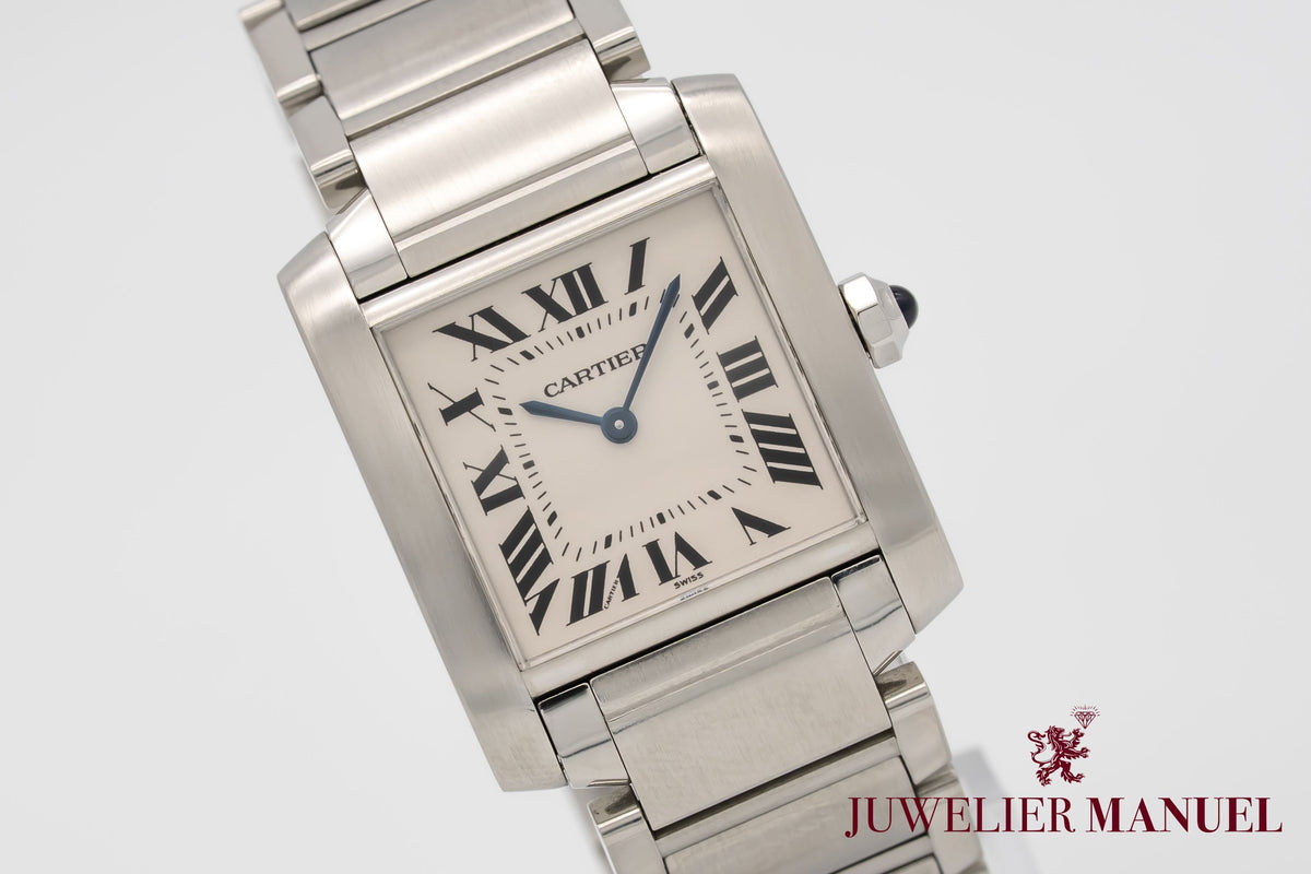 Cartier Tank Française 2301 Medium Stainless Steel