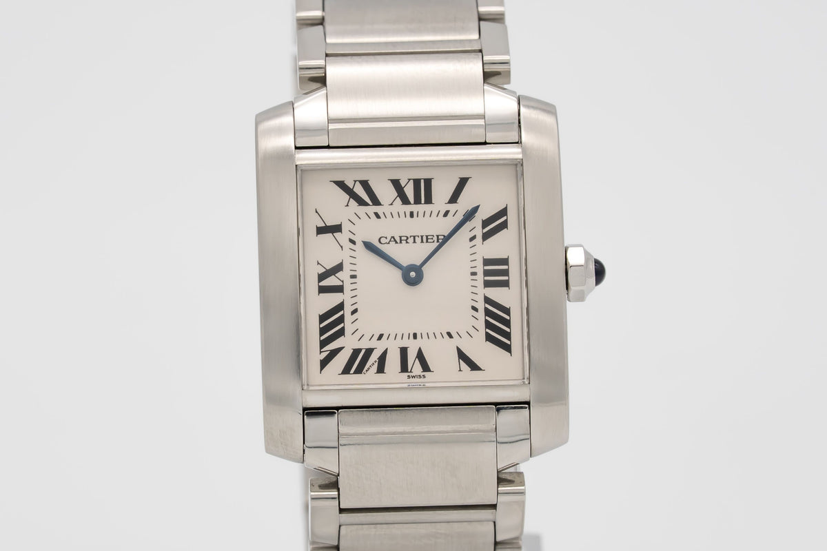 Cartier Tank Française 2301 Medium Stainless Steel
