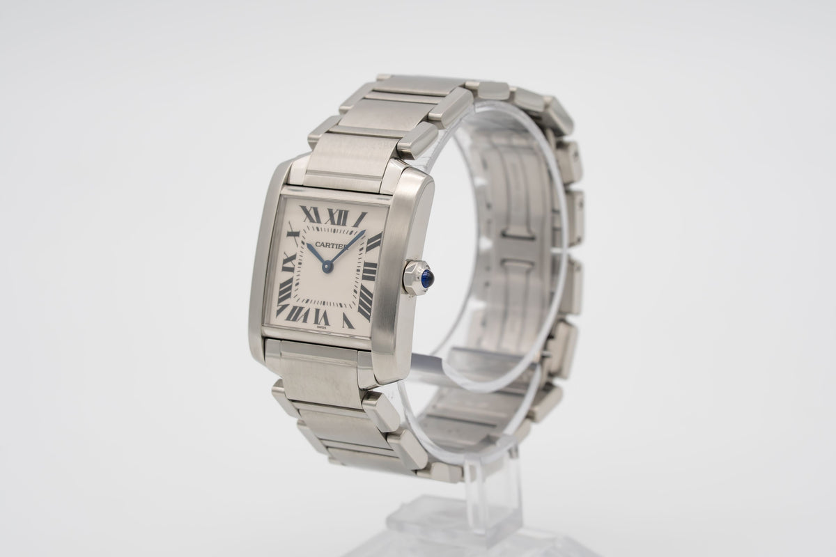 Cartier Tank Française 2301 Medium Stainless Steel