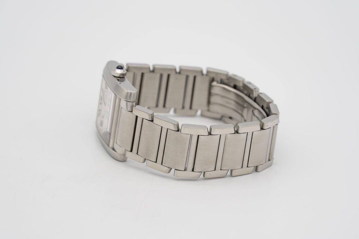 Cartier Tank Française 2301 Medium Stainless Steel