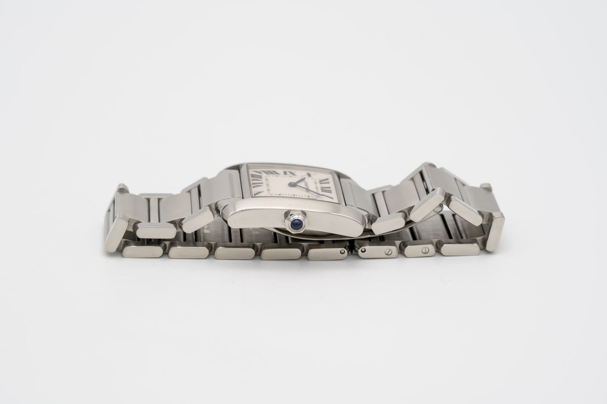 Cartier Tank Française 2301 Medium Stainless Steel