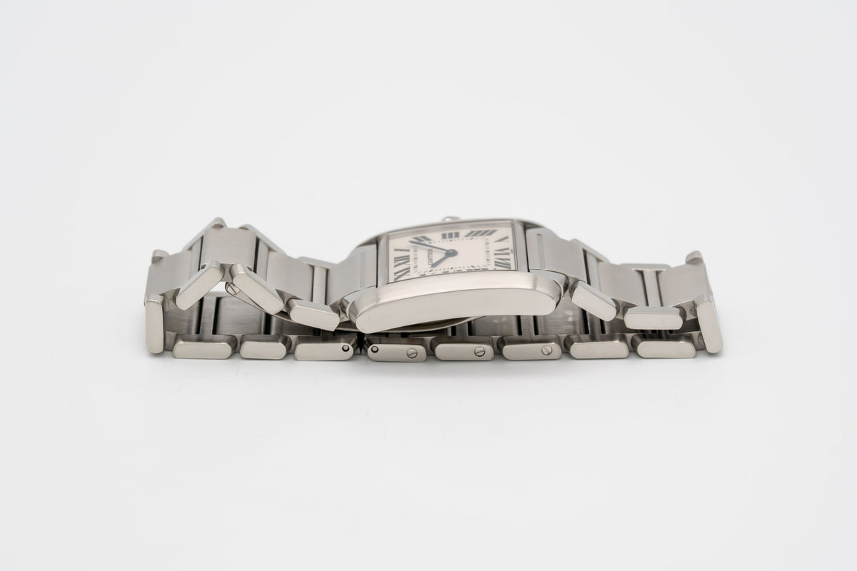 Cartier Tank Française 2301 Medium Stainless Steel