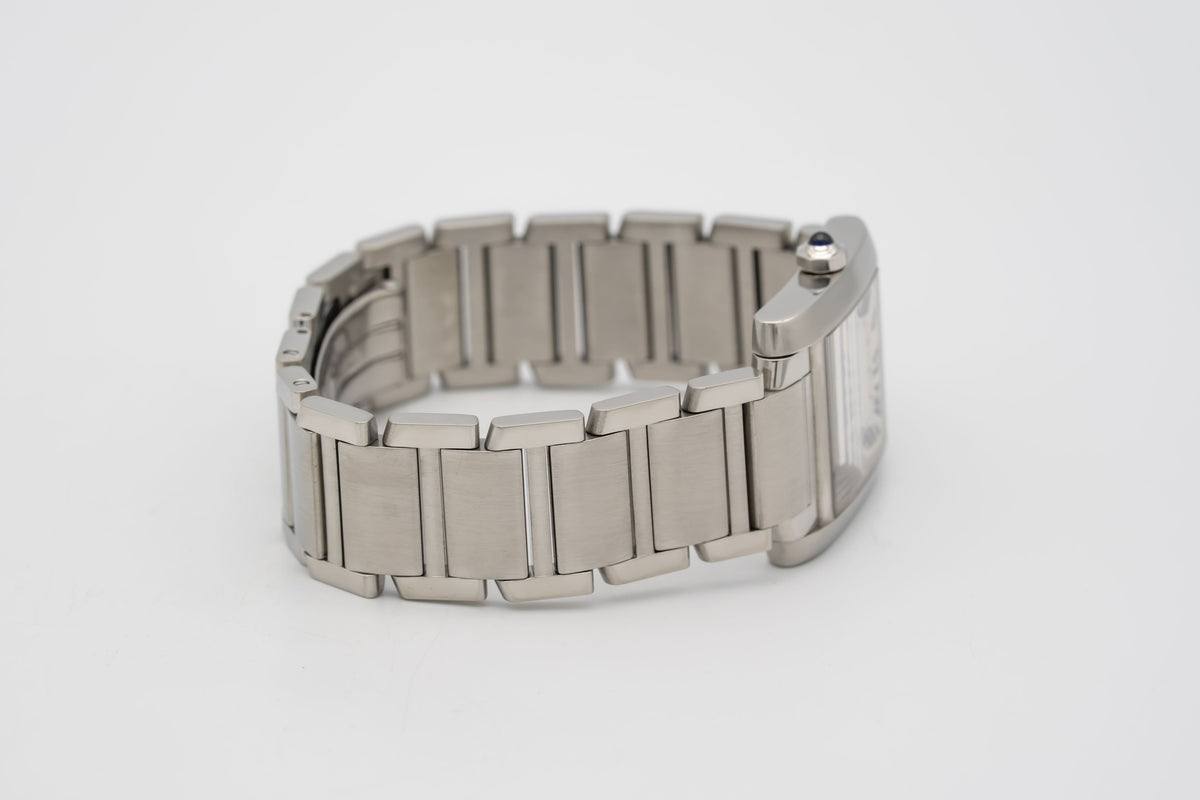 Cartier Tank Française 2301 Medium Stainless Steel