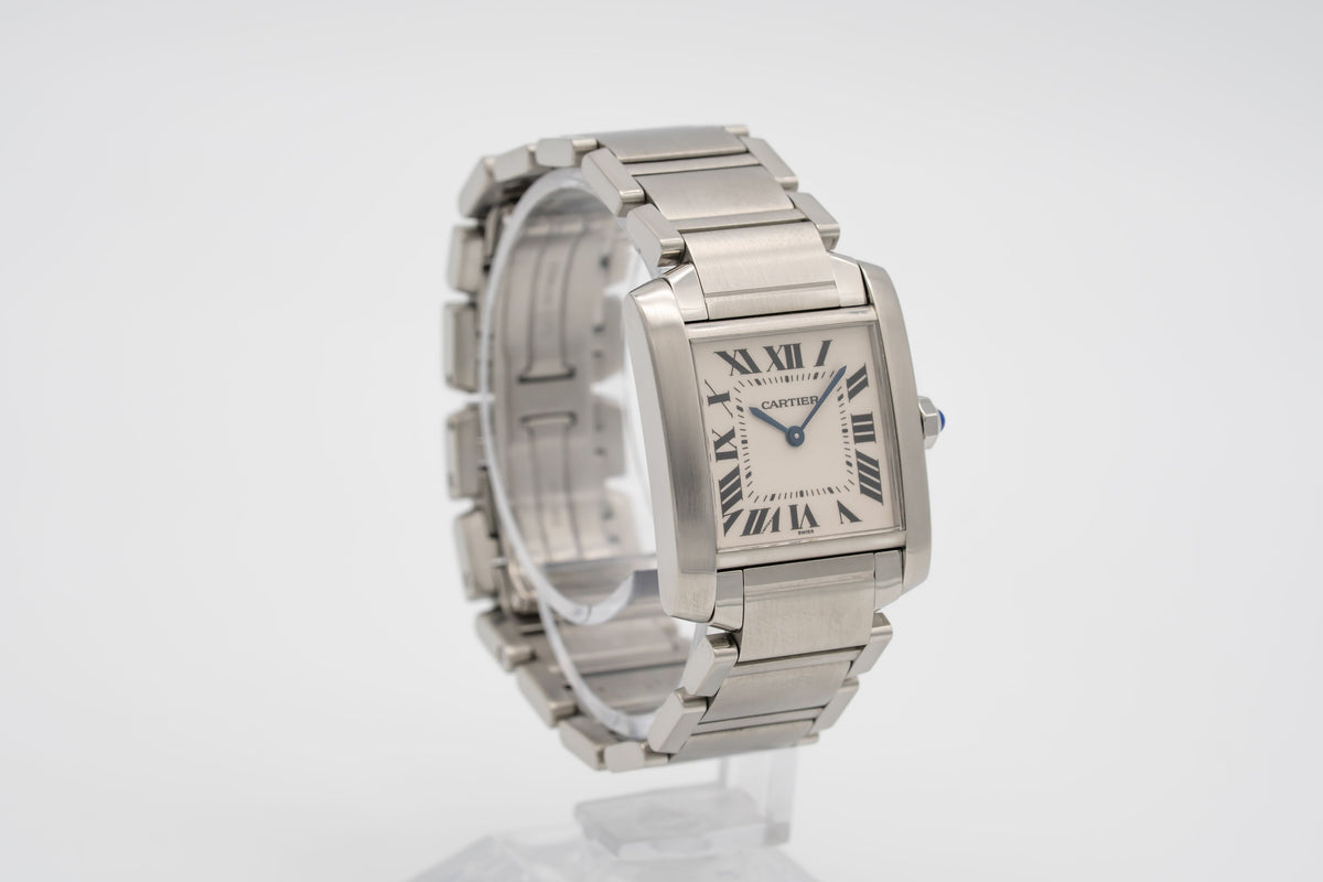 Cartier Tank Française 2301 Medium Stainless Steel