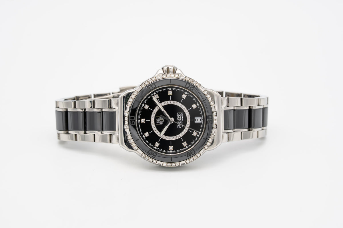 TAG Heuer Formula 1 Lady Factory Diamonds Stainless Steel Automatic 37mm