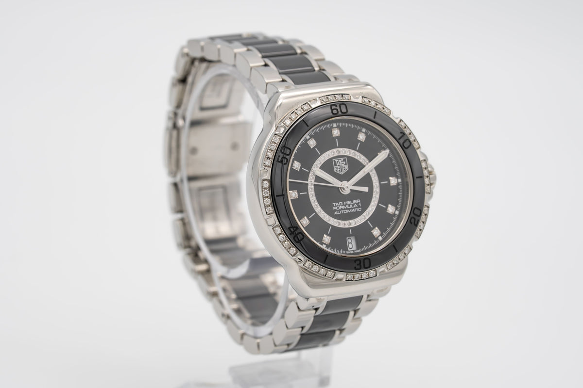 TAG Heuer Formula 1 Lady Factory Diamonds Stainless Steel Automatic 37mm