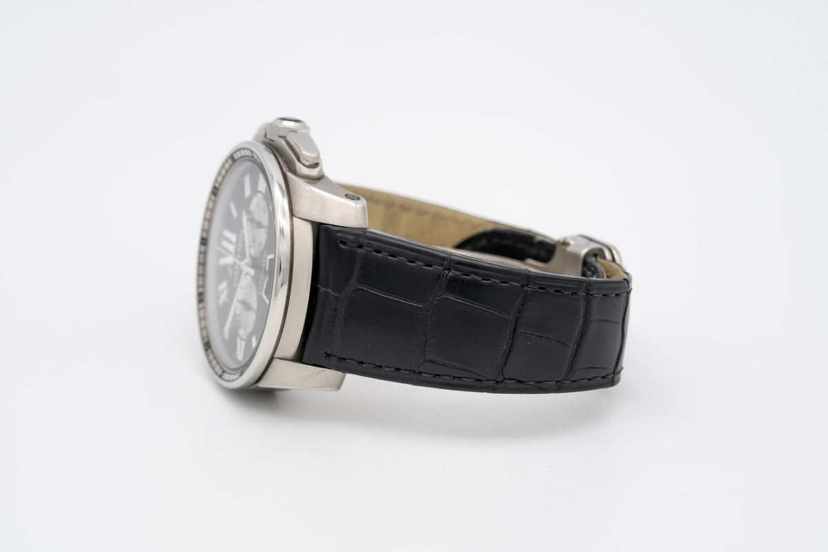 Cartier Calibre de Cartier Chronograph 3578 Chronograph Stainless Steel Automatic 42mm Papers