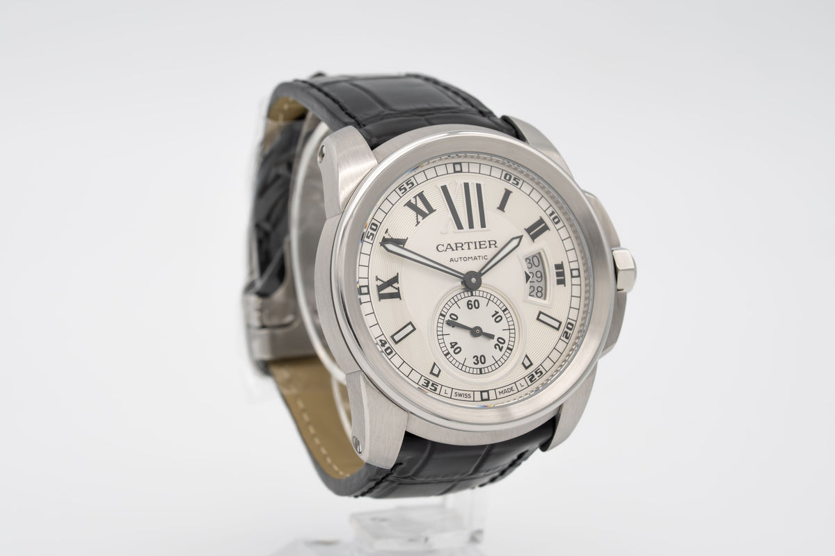 Cartier Calibre de Cartier 3389 Stainless Steel Automatic 42mm Papers