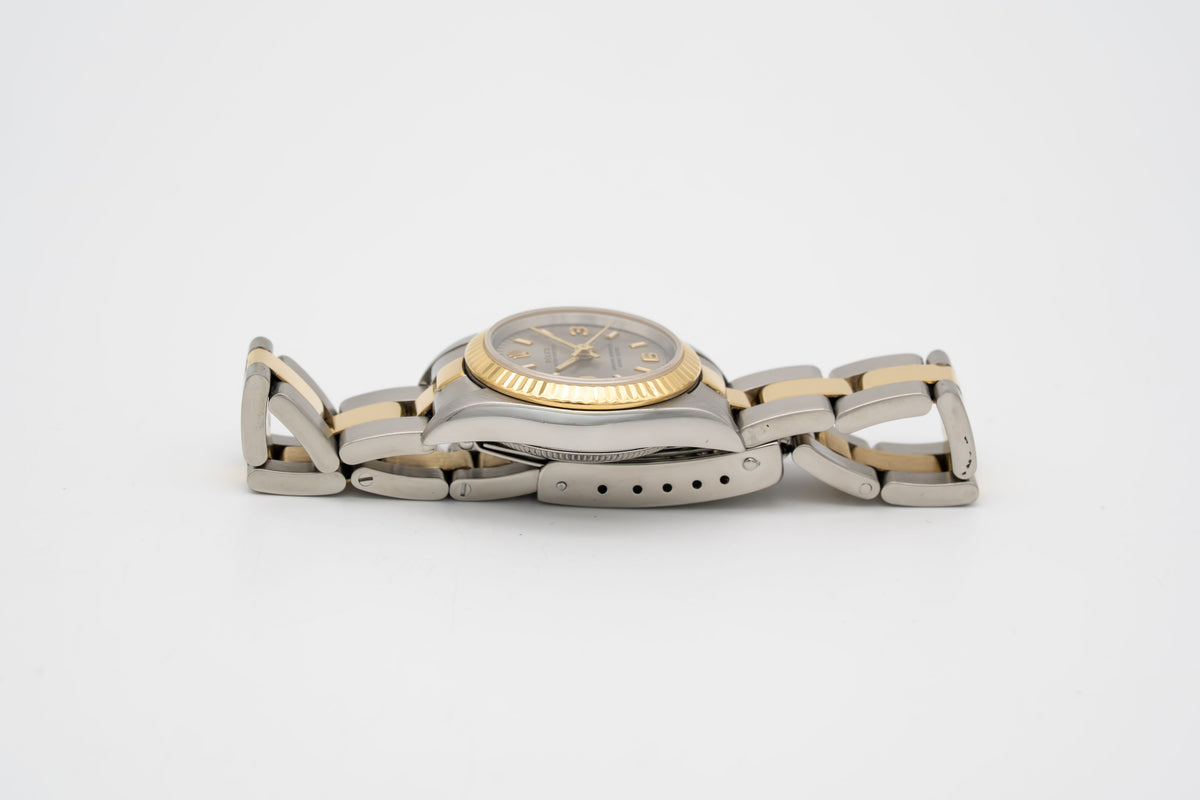 Rolex Oyster Perpetual 26 Lady 67193 Stahl Gelbgold 750 Automatik 26mm