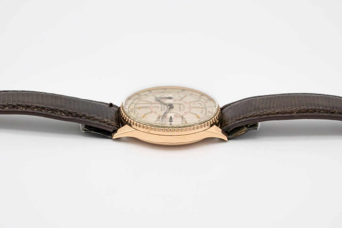Breitling Chronomat 36 769 Rosegold 750 Vintage Manual Winding 36mm