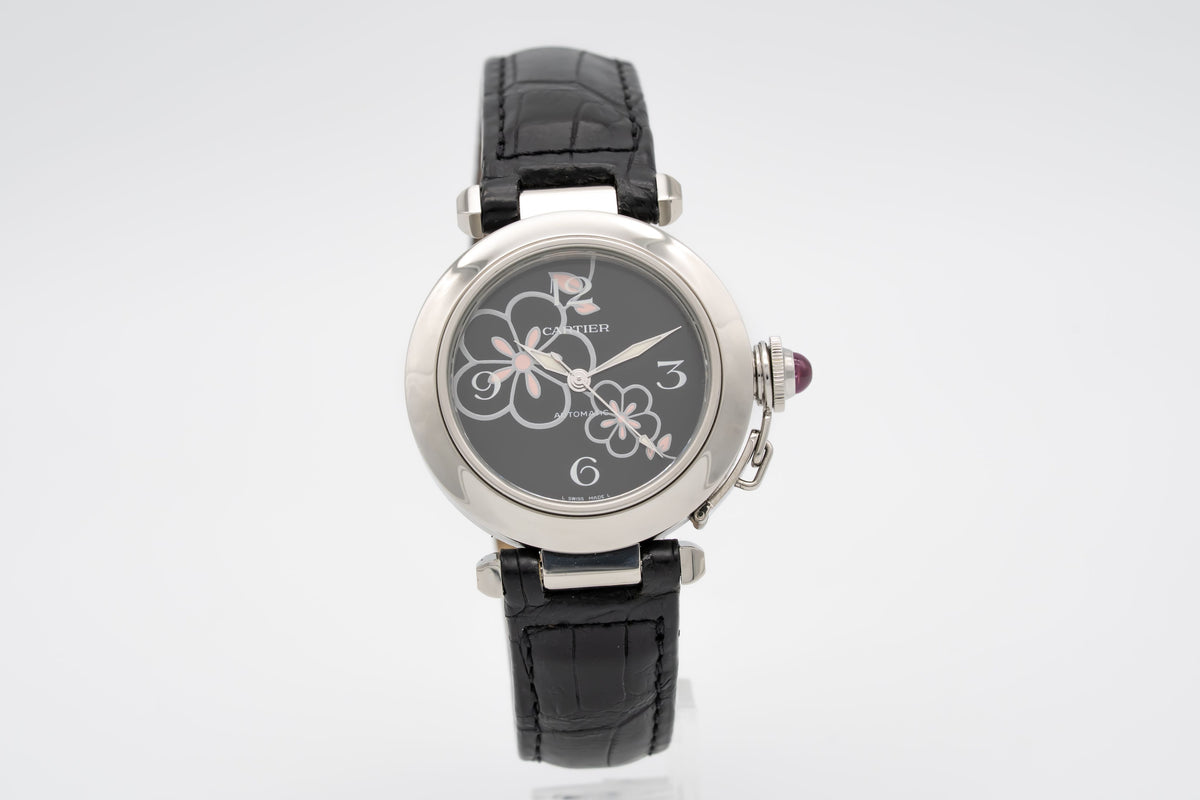 Cartier Pasha C 2324 Stainless Steel Automatic Papers