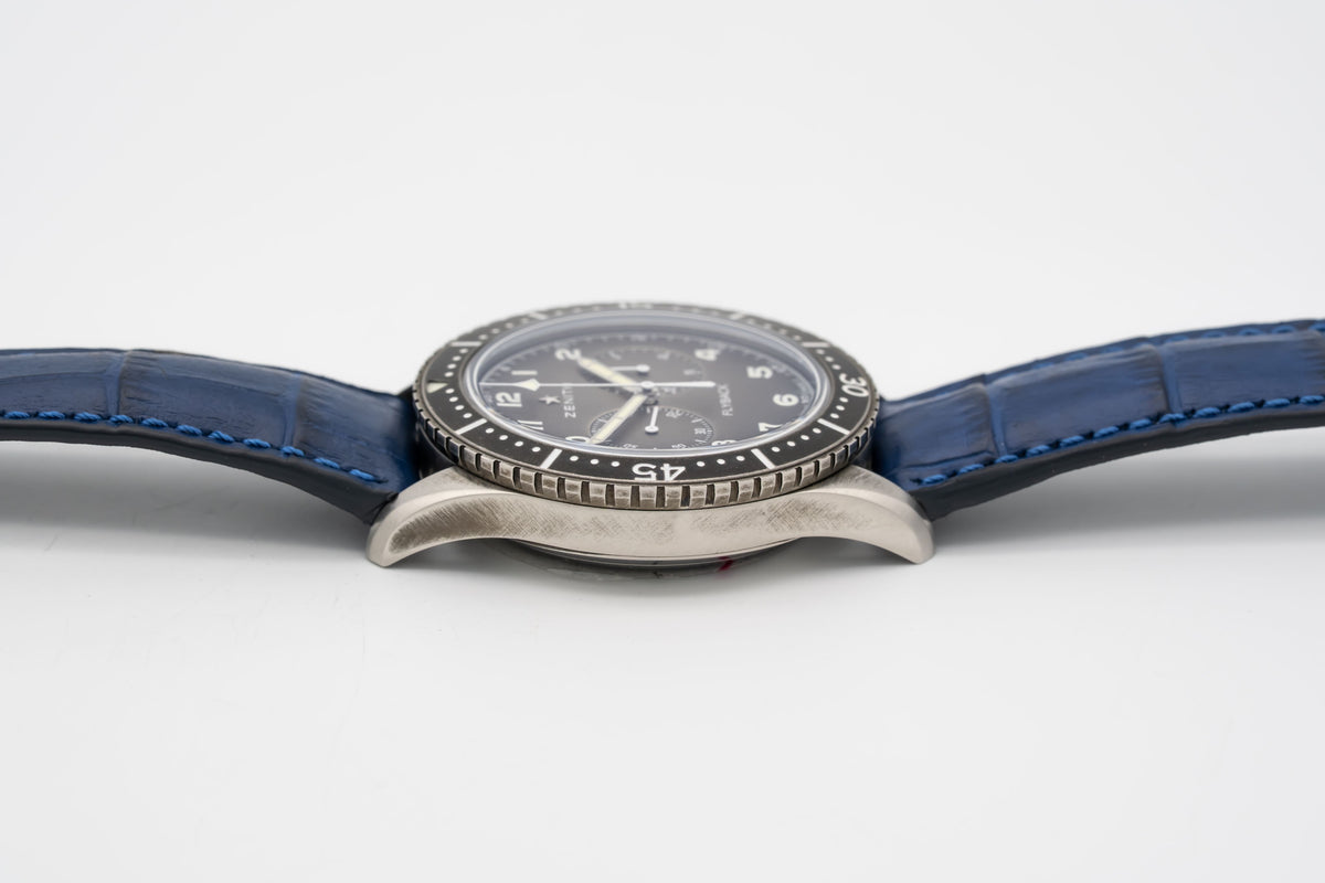 Zenith Pilot Type 20 Chronograph Flyback Stainless Steel Automatic 43mm Papers