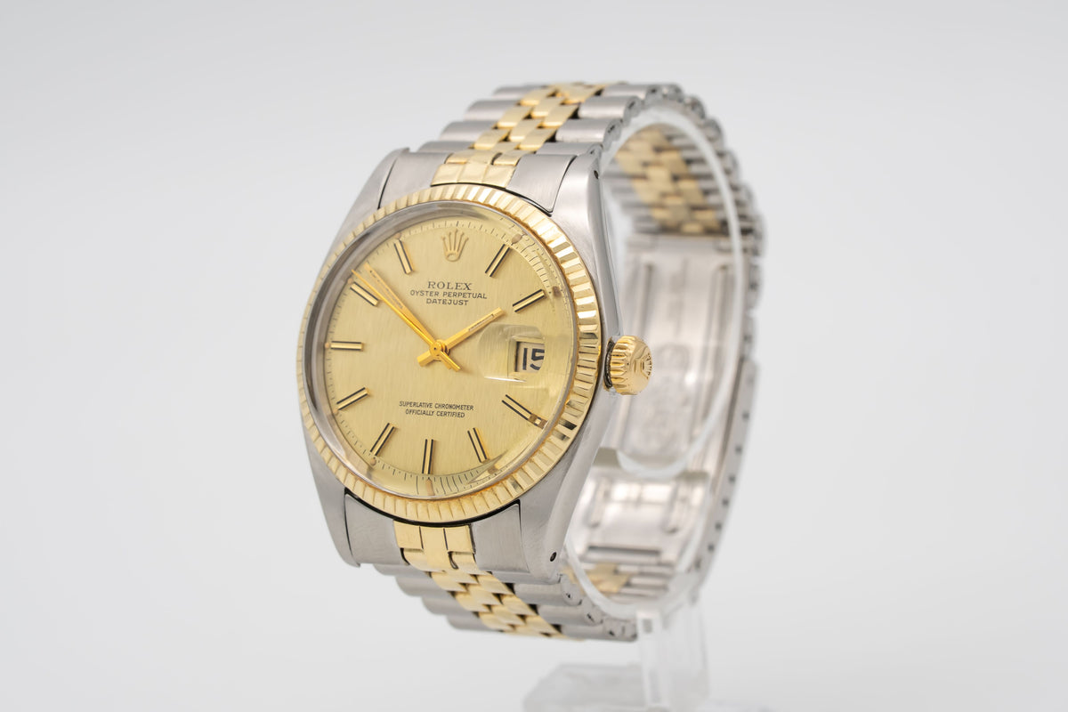 Rolex Datejust 36 1601 Rolex Stahl Gelbgold 750 Automatik 36mm