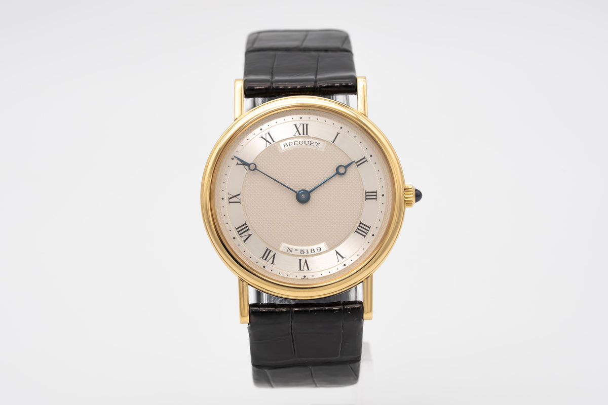 Breguet Classique 3150BA Full Set Gelbgold 750 Manual Winding 32mm