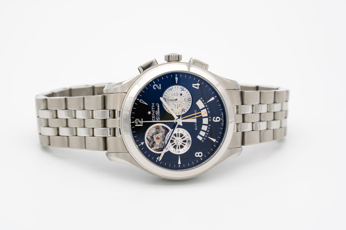 Zenith El Primero Class 03.0510.4021 Open Chronograph Stahl Automatik 40mm
