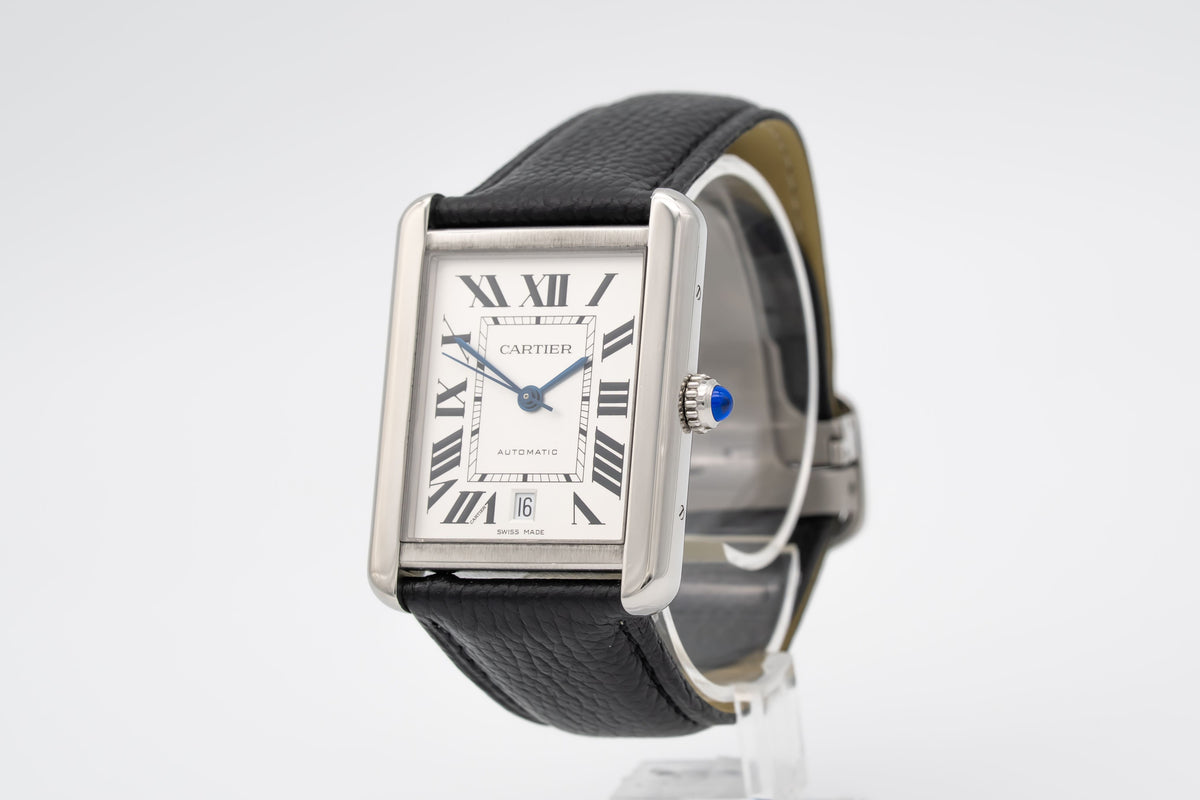Cartier Tank Solo XL Stahl Automatik 31mm Herrenuhr
