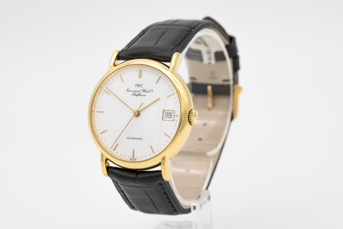 IWC Portofino IW3331 Gelbgold 750 Automatik 34mm