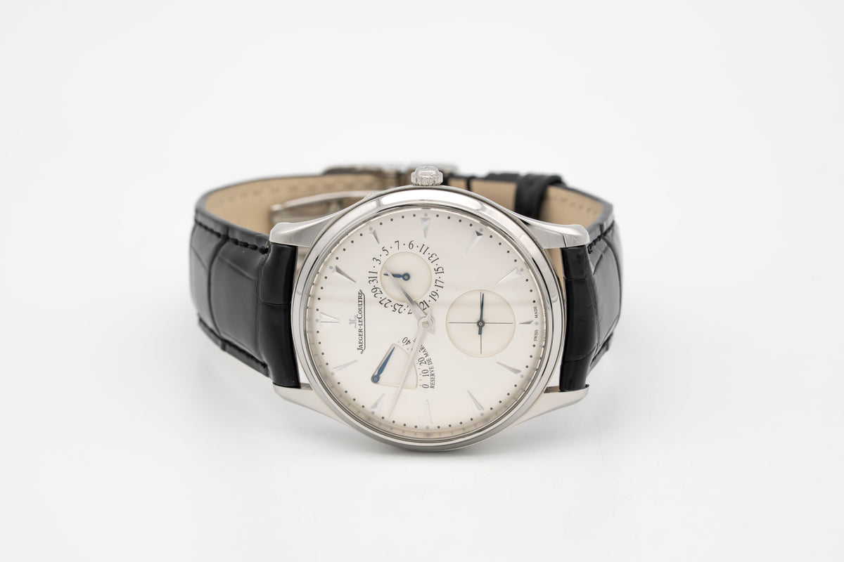 Jaeger-LeCoultre Master Ultra Thin Réserve de Marche Stainless Steel Automatic Papers 39mm