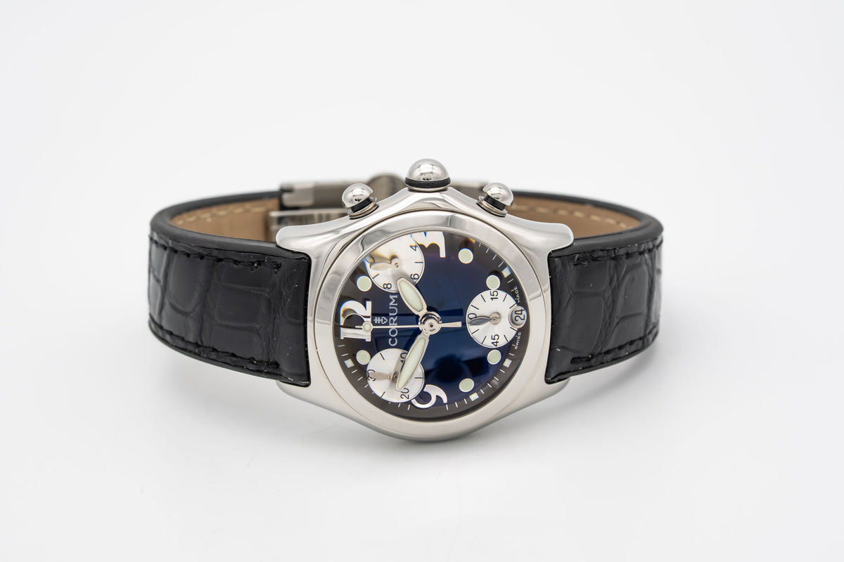 Corum Bubble 196.250.20 Chronograph Stainless Steel 36mm Papers